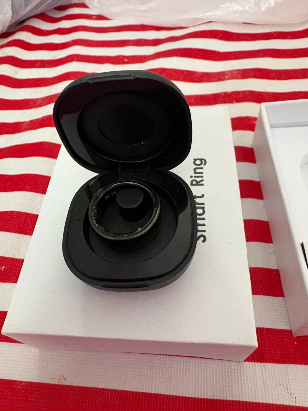 Smart Ring, Black, with Box