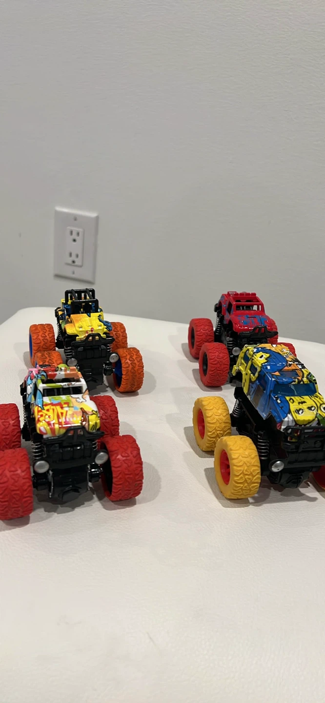Toy Monster Trucks - Set of 4