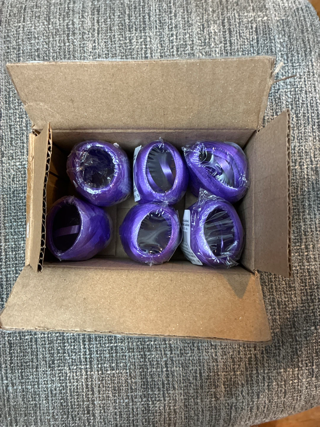 6 Rolls New Purple Gift Curling Ribbon - photo 2