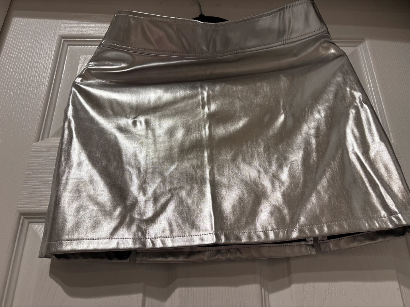 Silver Mini Skirt - photo 2