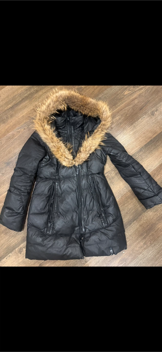 Rudsak Black Winter Jacket Size P/S