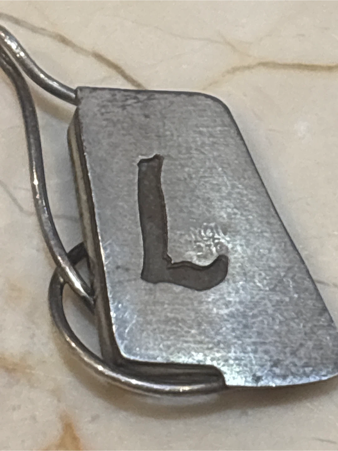 Silver with Letter L Detail by C.Noie - photo 2