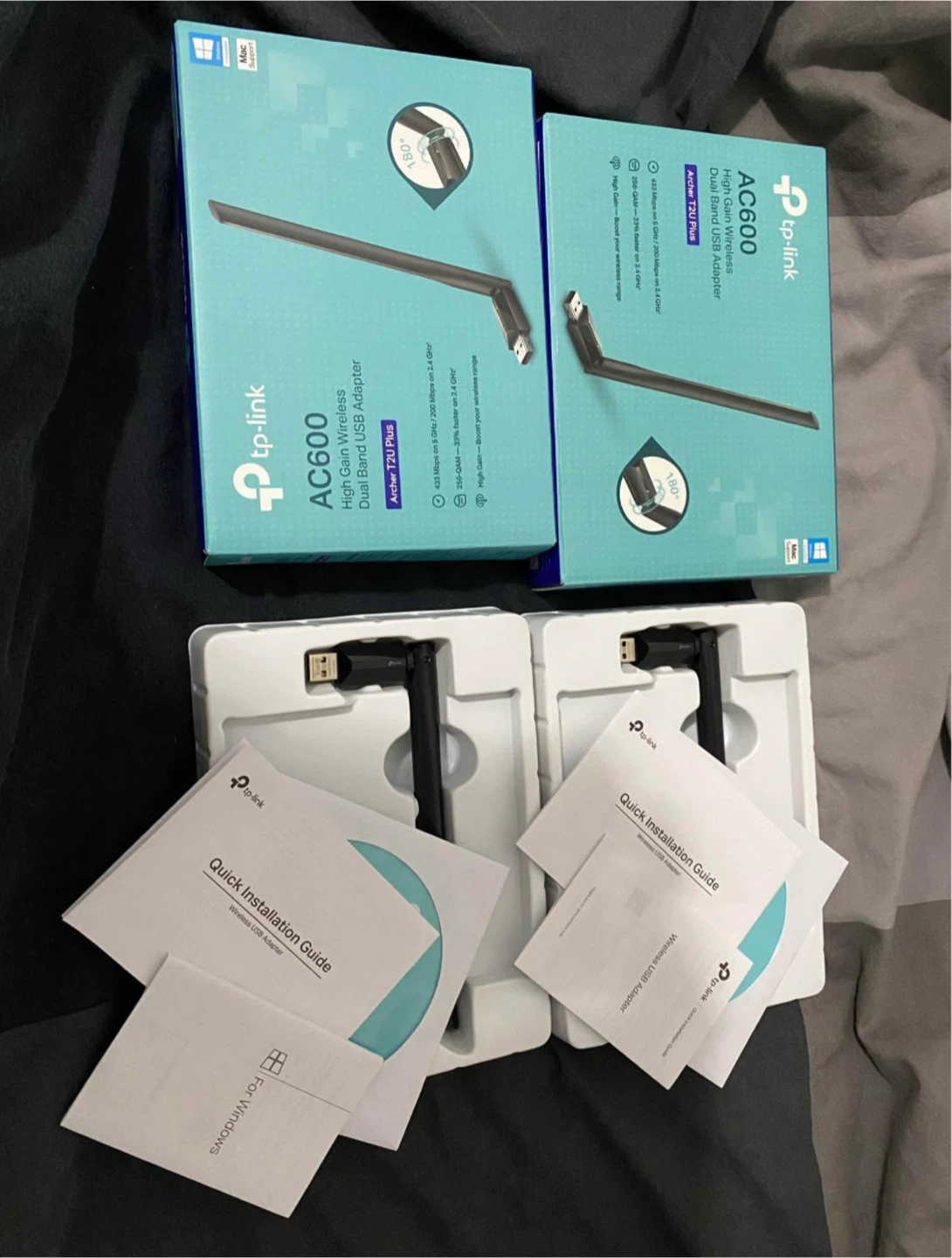 TP-Link AC600 Archer T2U Plus Dual Band USB Adapter - photo 3