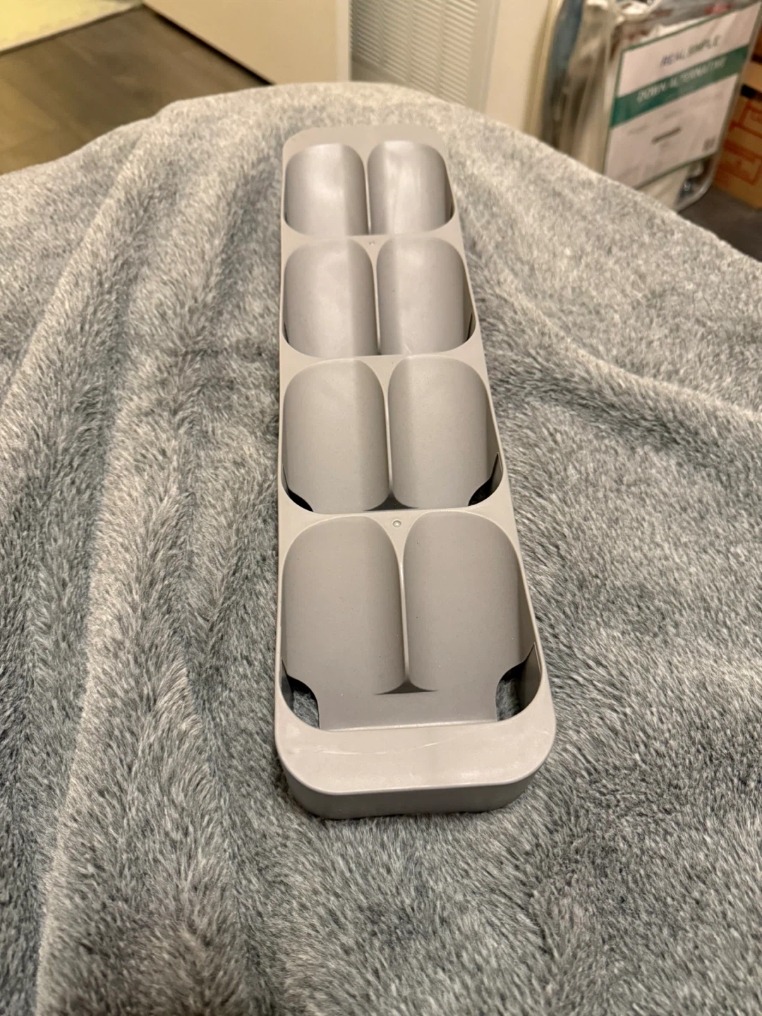 Grey Spice Jar Organizer