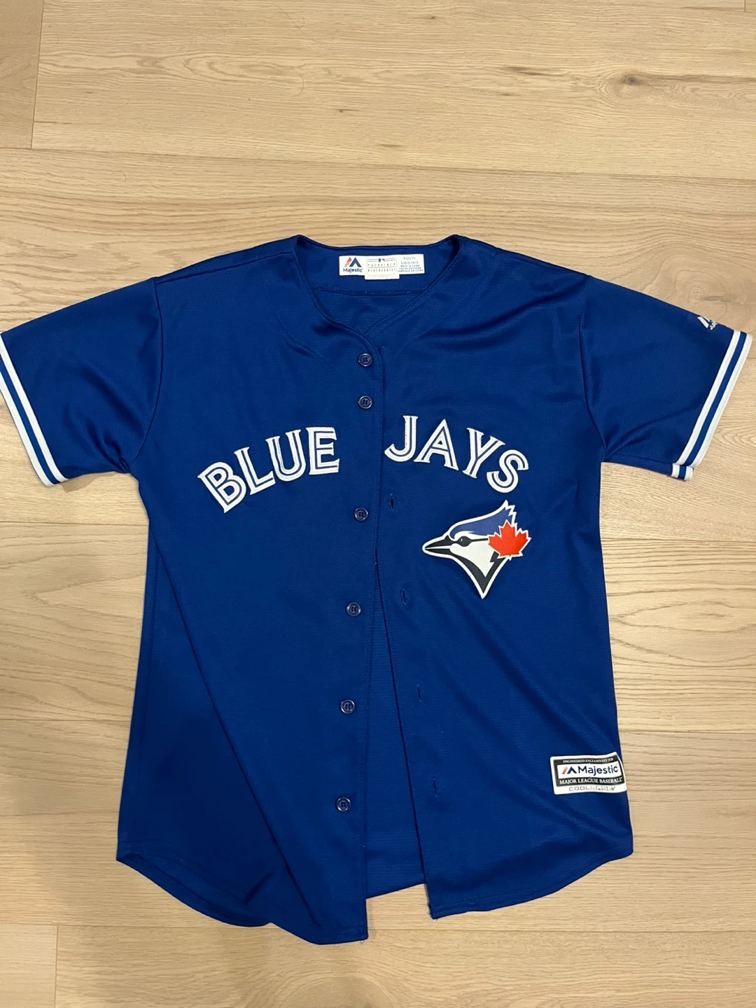Youth Blue Jays Tulowitzki #2 Majestic Jersey - Size L kids