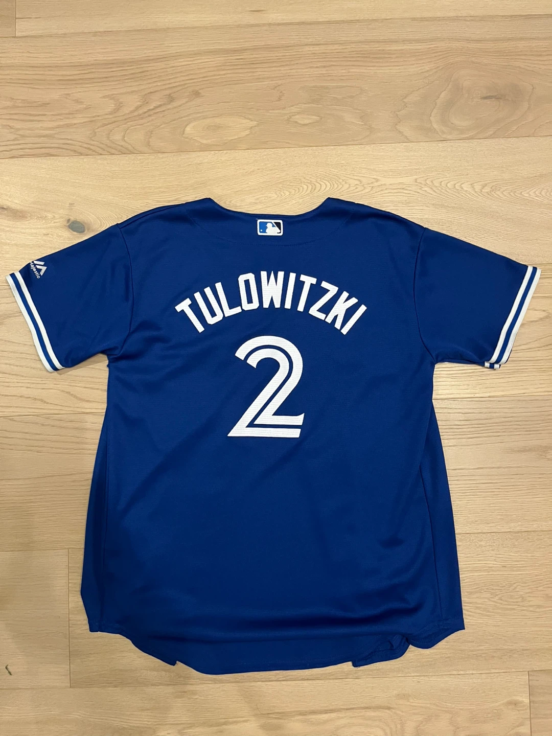 Youth Blue Jays Tulowitzki #2 Majestic Jersey - Size L kids - photo 2
