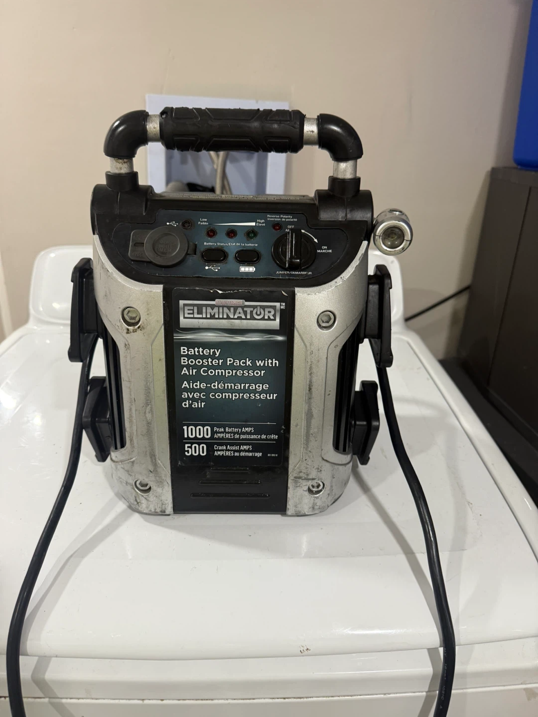Eliminator Battery Booster Pack with Air Compressor - photo 5