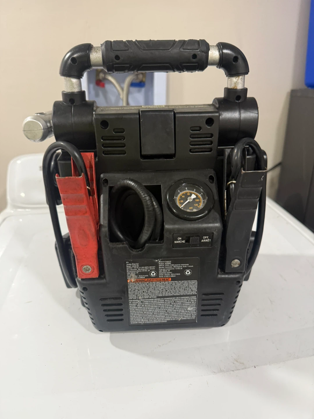 Eliminator Battery Booster Pack with Air Compressor