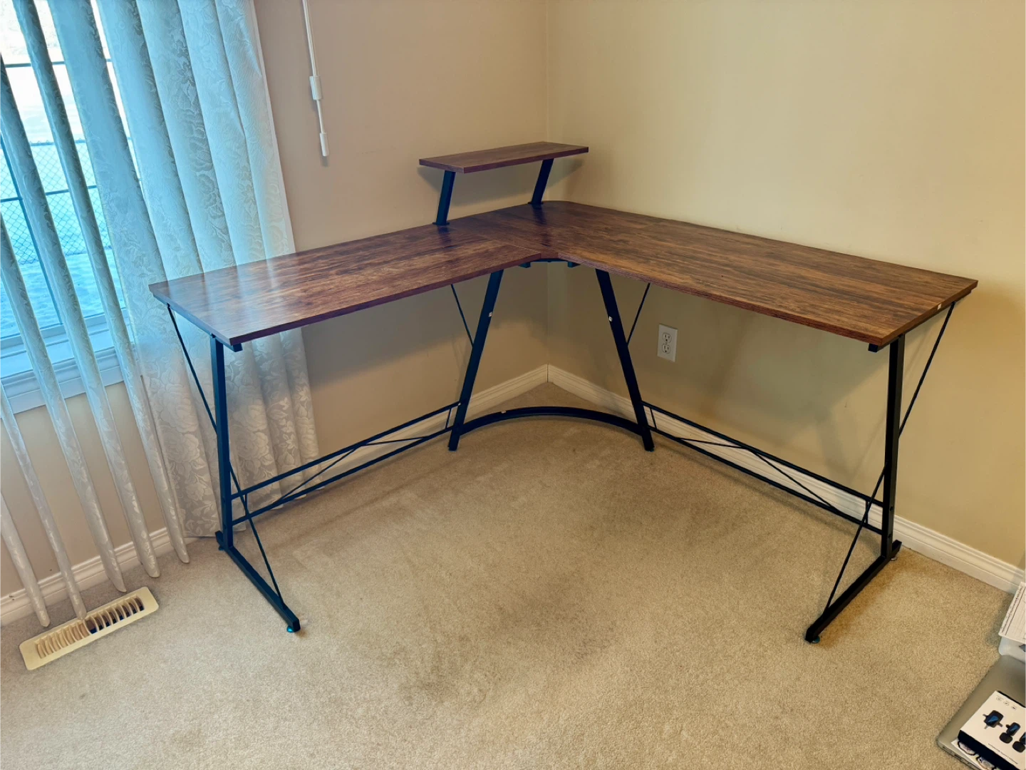 Computer Corner Desk & Office chair - photo 2