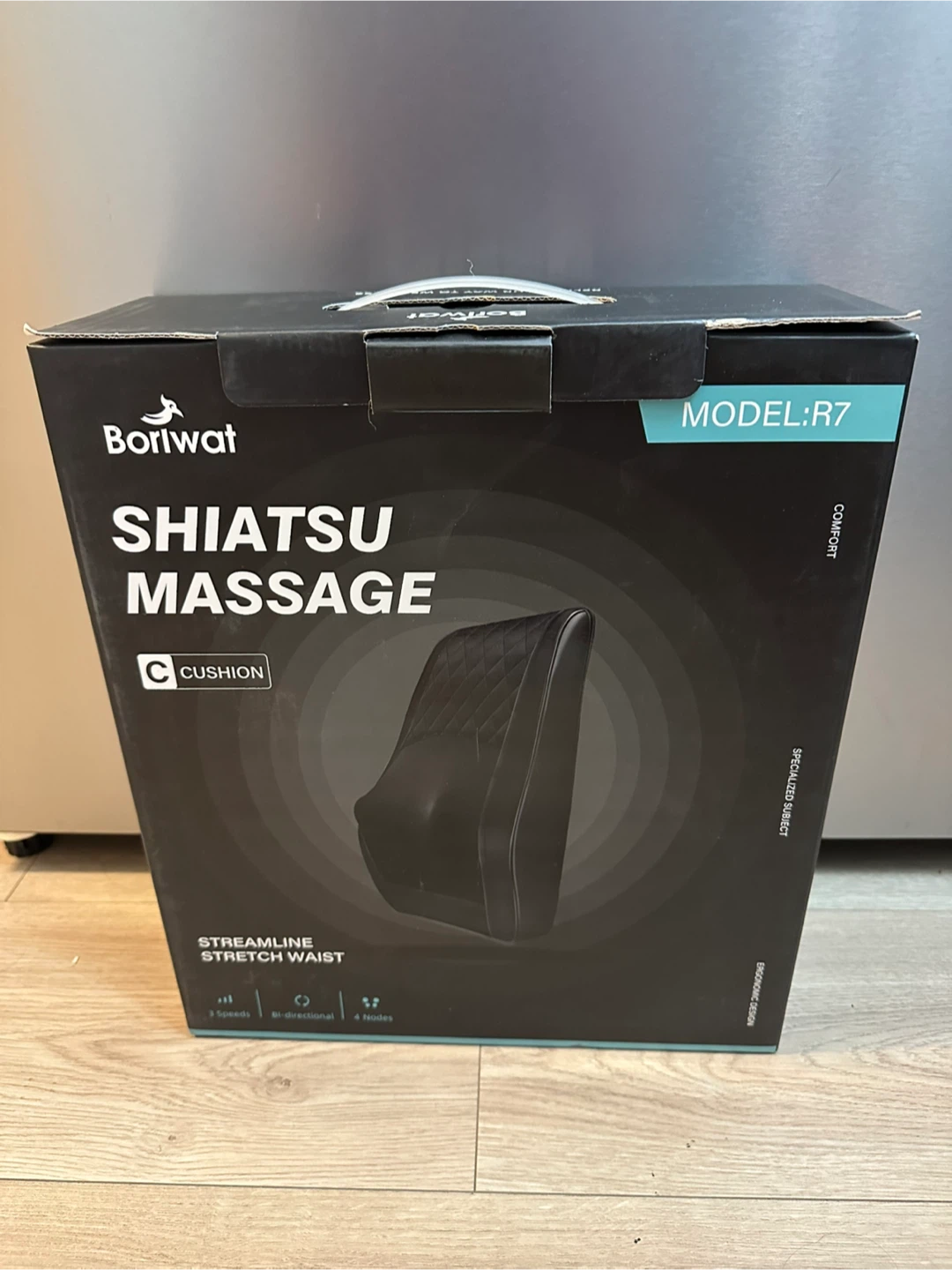 Boriwat Shiatsu Massage Cushion - Model R7 - New in box - photo 3