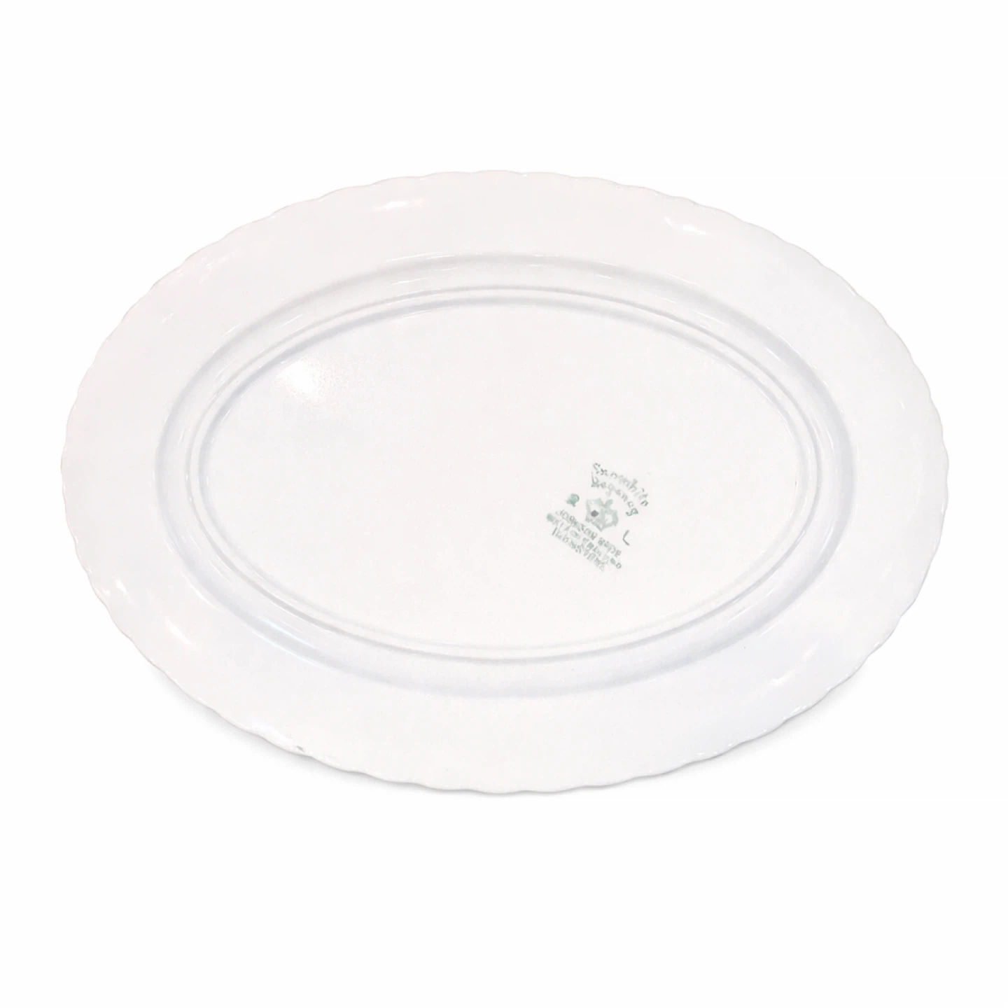 Johnson Bros Snowhite Regency Ironstone Platter 12” - photo 5