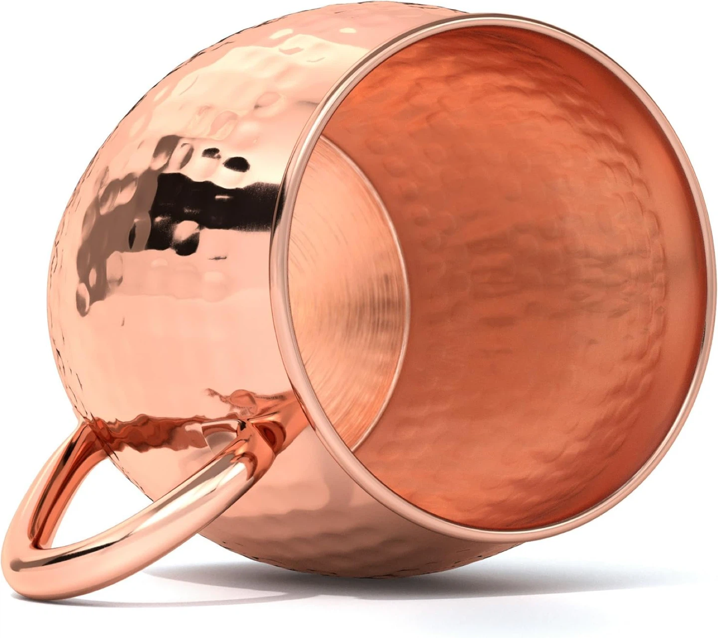 Advanced Mixology Hammered Moscow Mule Copper Mugs Set_NWOT - photo 5