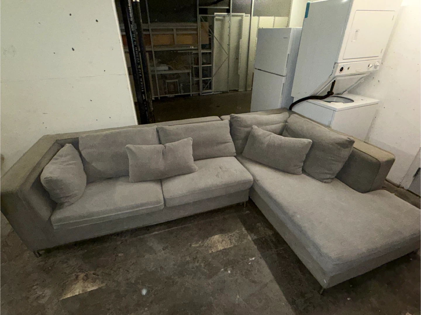 Grey Sectional Sofa