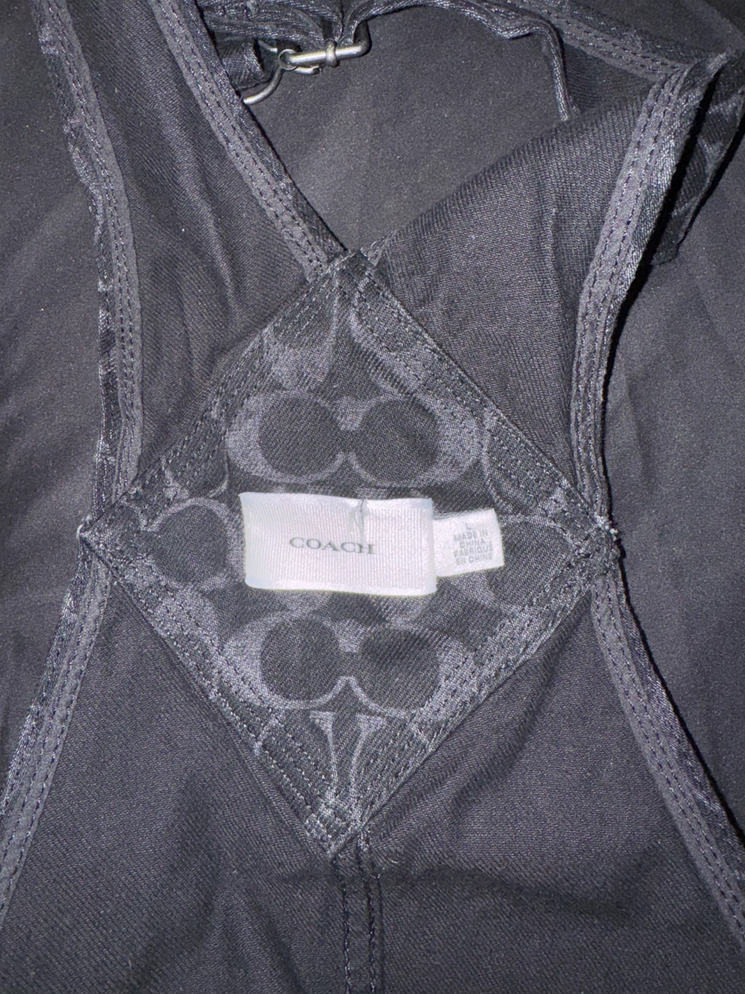 Coach Black Overalls - photo 4