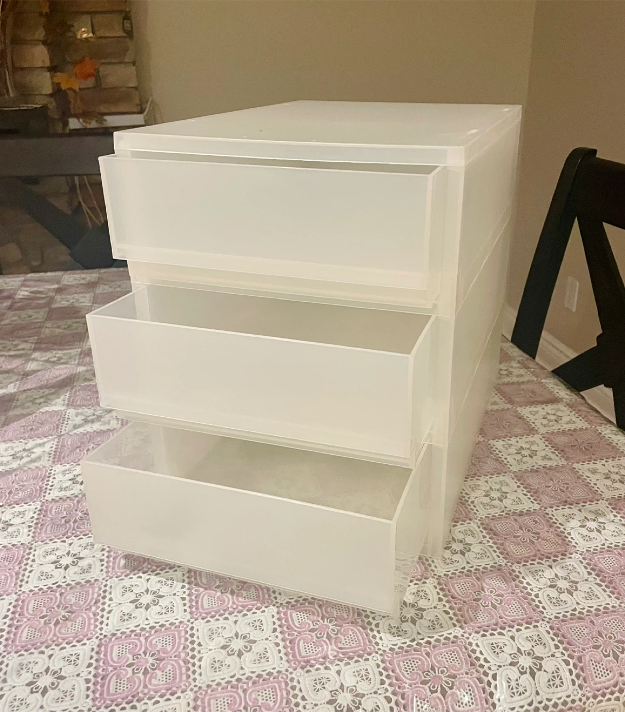 MUJI Polypropylene Storage Case 3-Drawer Unit - photo 2