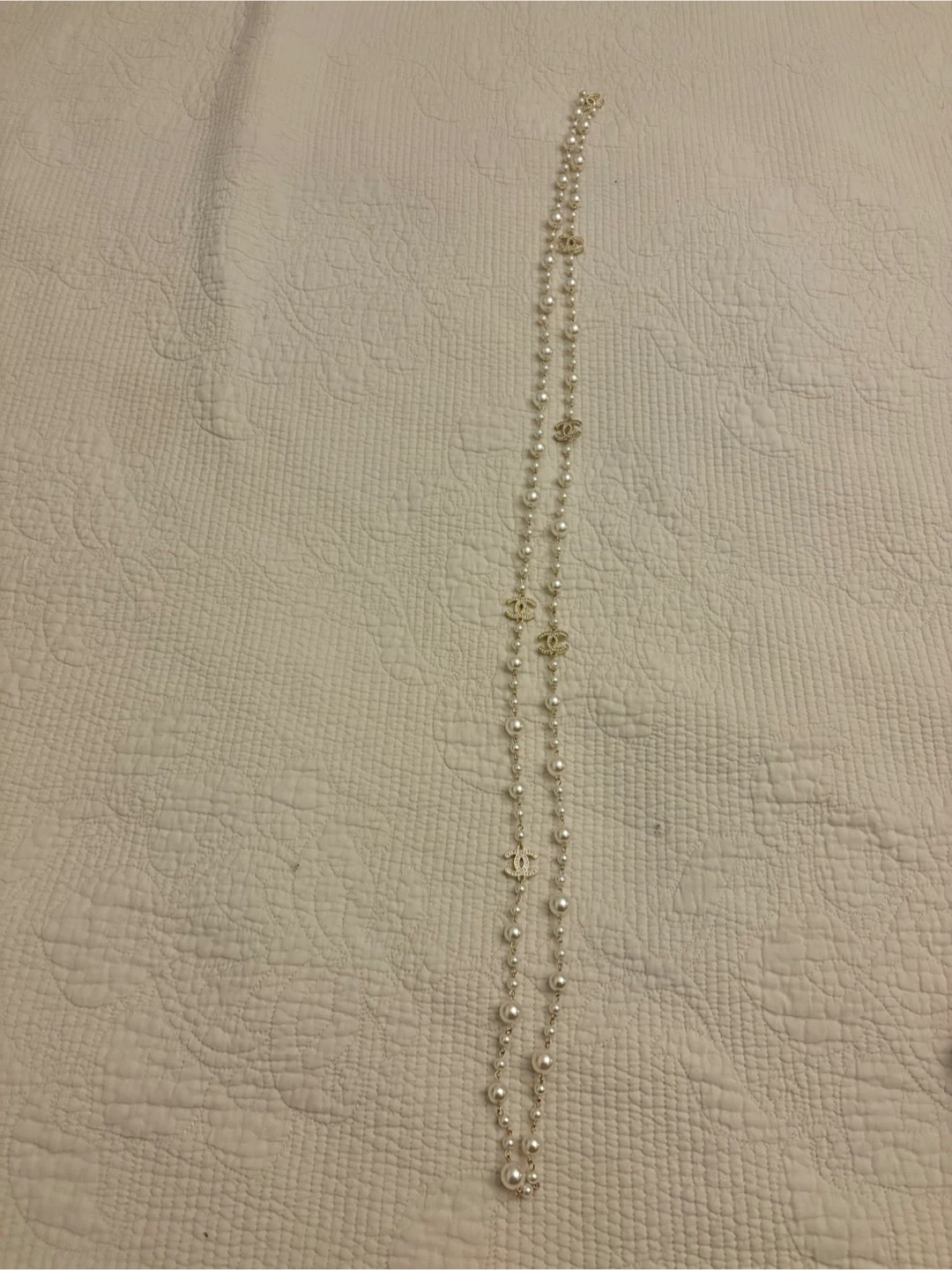 Chanel Wanna Be Faux Pearl Necklace CC necklace - photo 4