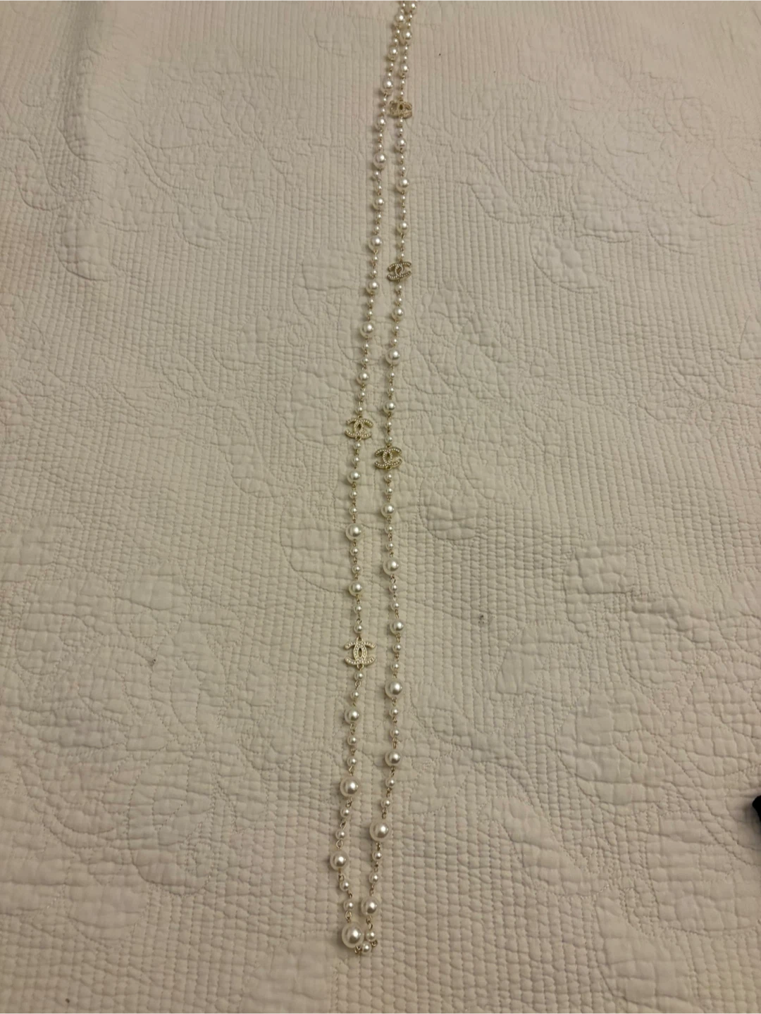 Chanel Wanna Be Faux Pearl Necklace CC necklace - photo 3