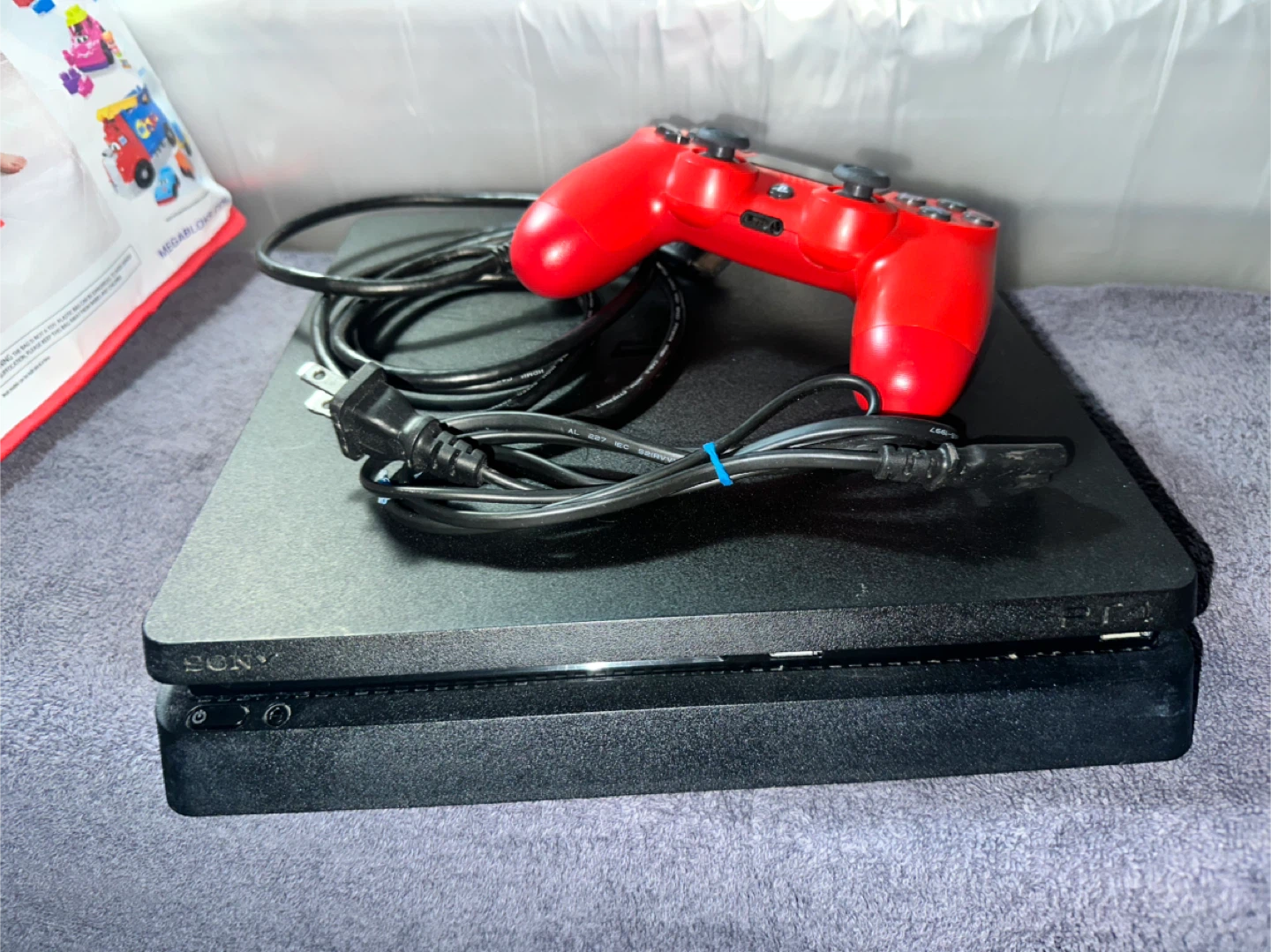 Sony PlayStation 4 with Red Controller - photo 3