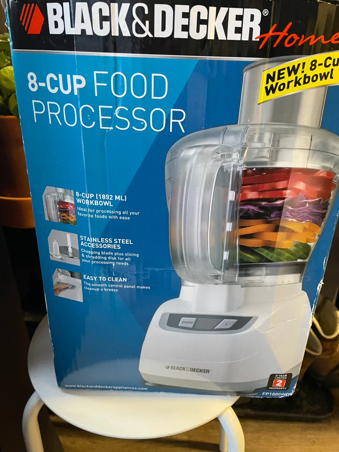 Black & Decker 8-Cup Food Processor - Like New!