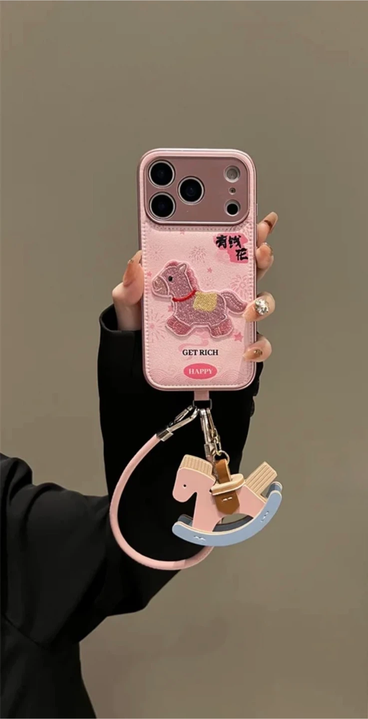 Pink Horse iPhone Case with Charm - photo 3