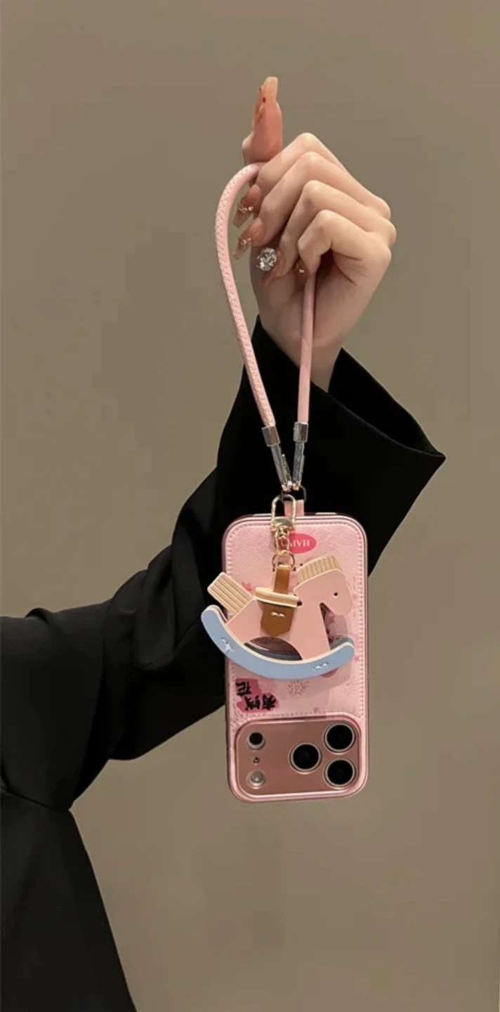 Pink Horse iPhone Case with Charm - photo 4