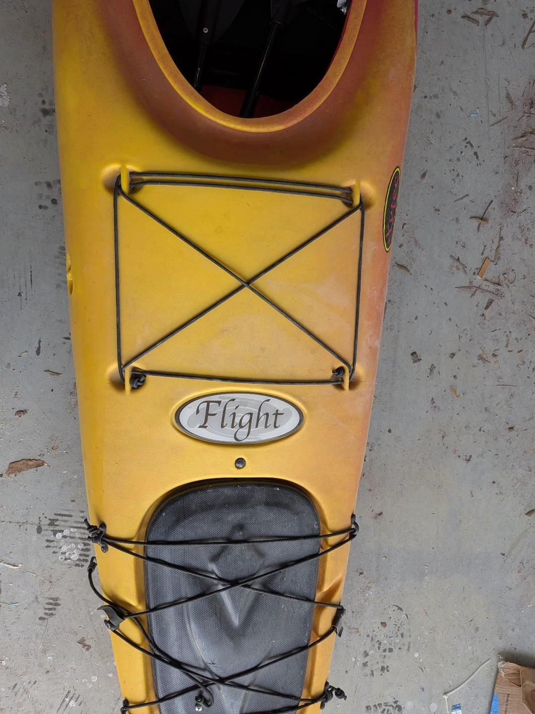 Flight Kayak - Red and Yellow - photo 5