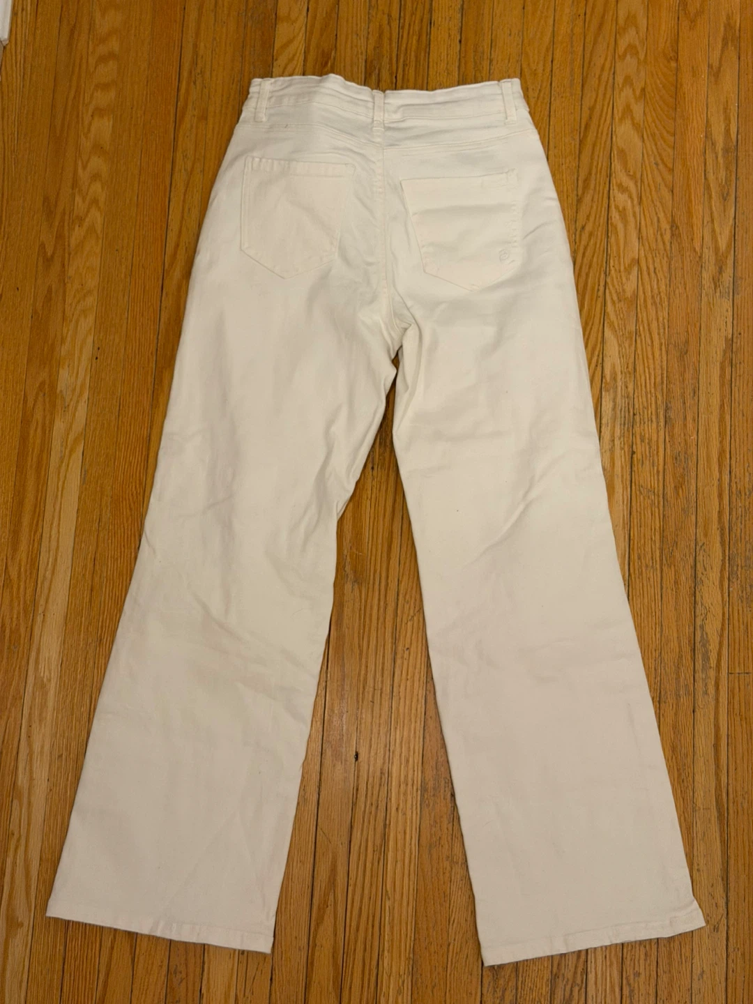 Indigo Rein White Wide Leg Jeans - Size 9 - photo 2
