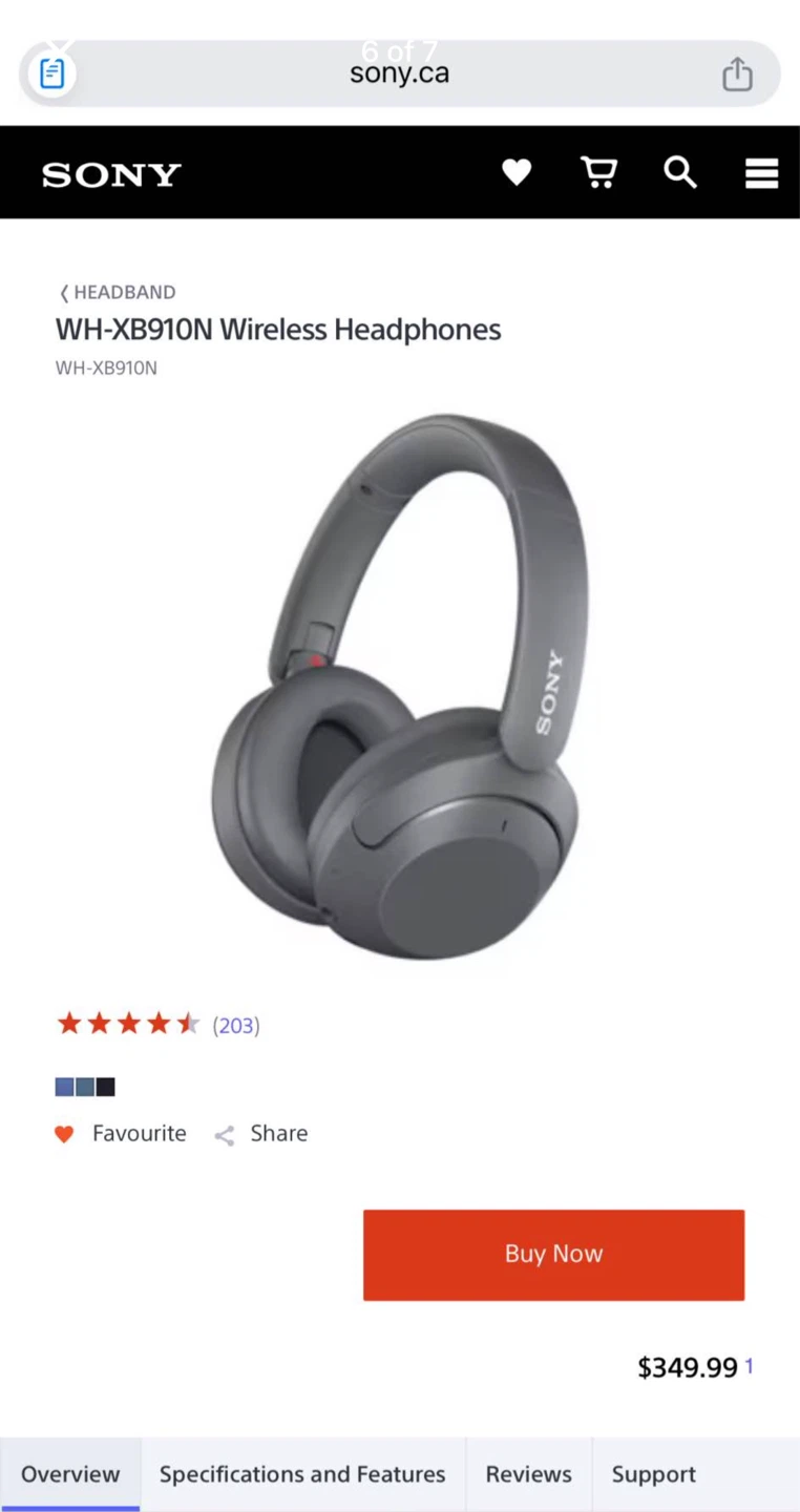 Sony ANC Headphones - photo 5