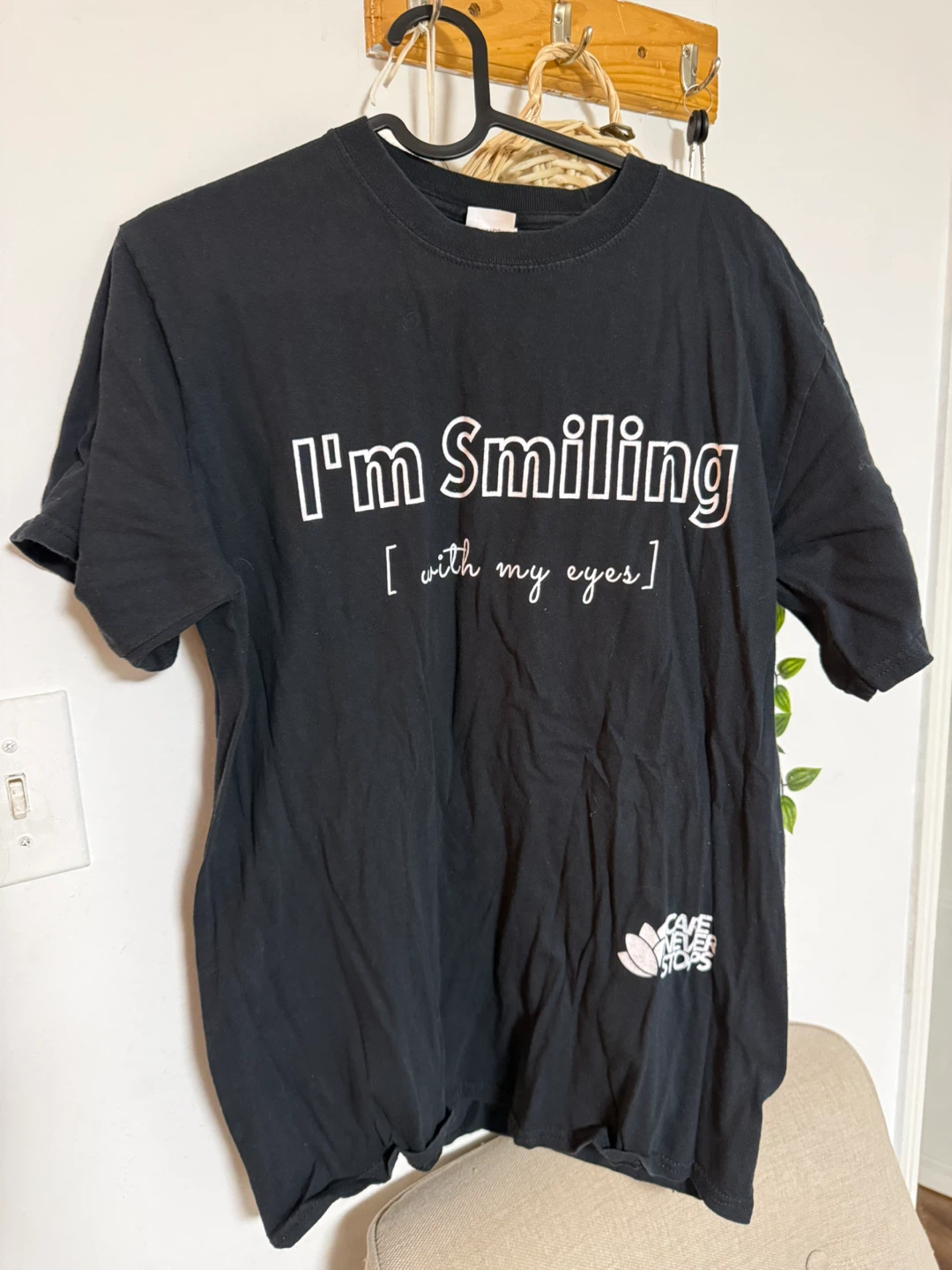 ATC Black Graphic Tee - Size M