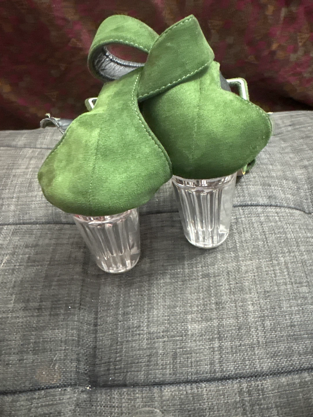 Green Heels Size 39 - photo 3