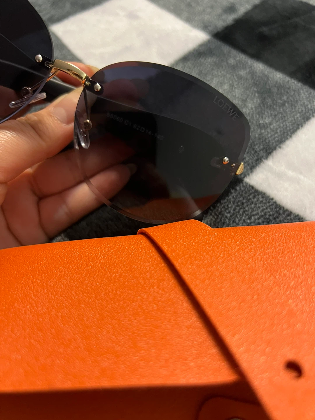 Loewe Rimless Sunglasses Black - photo 4