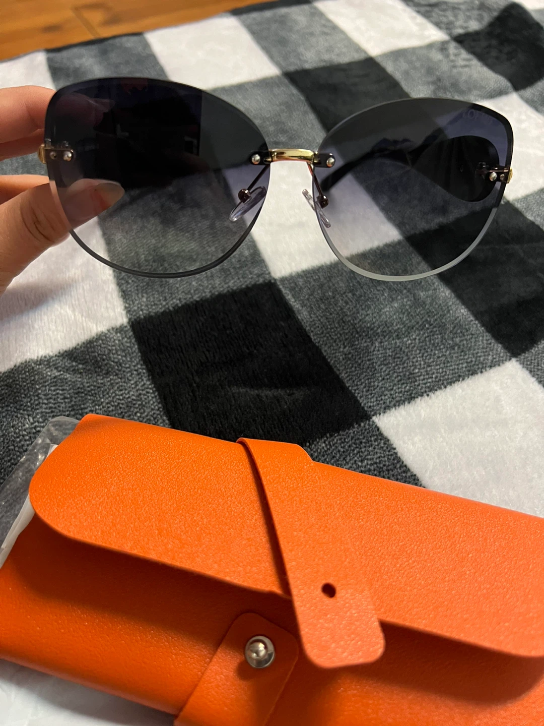 Loewe Rimless Sunglasses Black