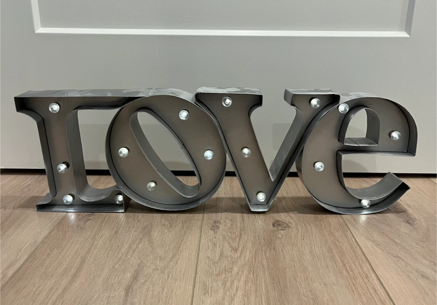 "LOVE" Marquee Light Up Sign