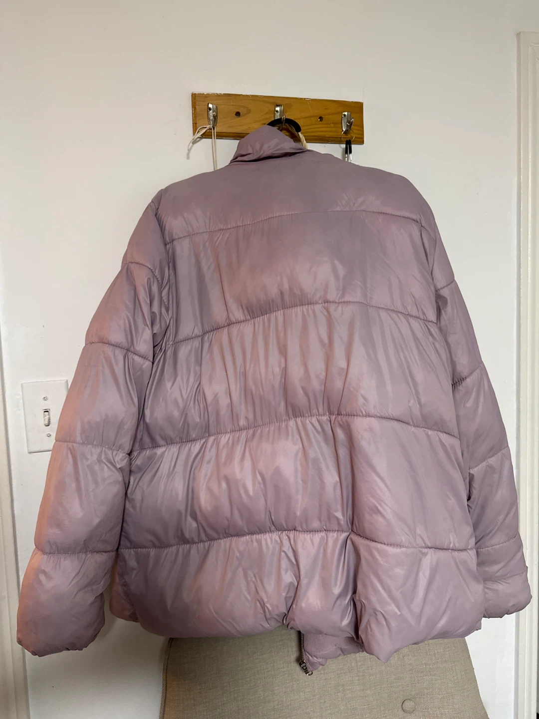 Old Navy XL Puffer Jacket - Lilac - photo 2