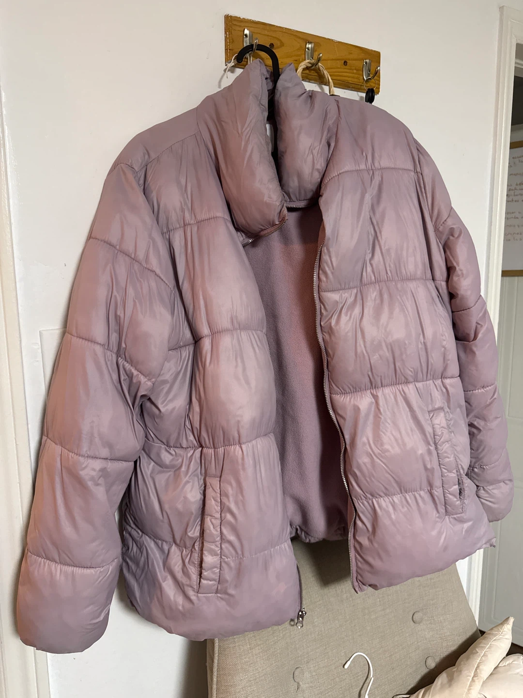 Old Navy XL Puffer Jacket - Lilac
