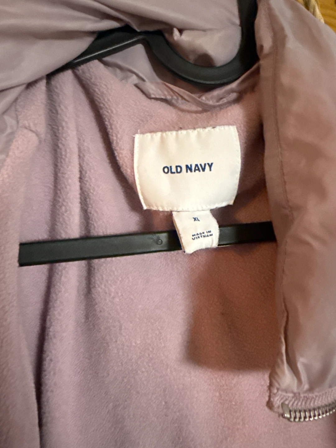 Old Navy XL Puffer Jacket - Lilac - photo 3