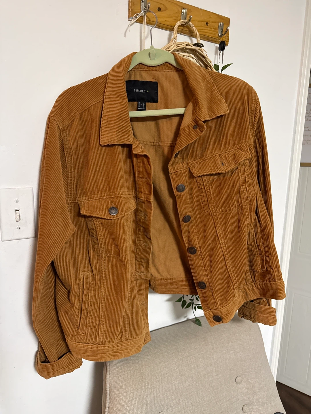 Forever 21+ Corduroy Jacket - 2X