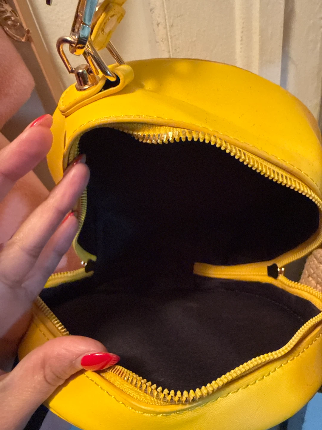 Yellow Lemon Slice Novelty Handbag - photo 2