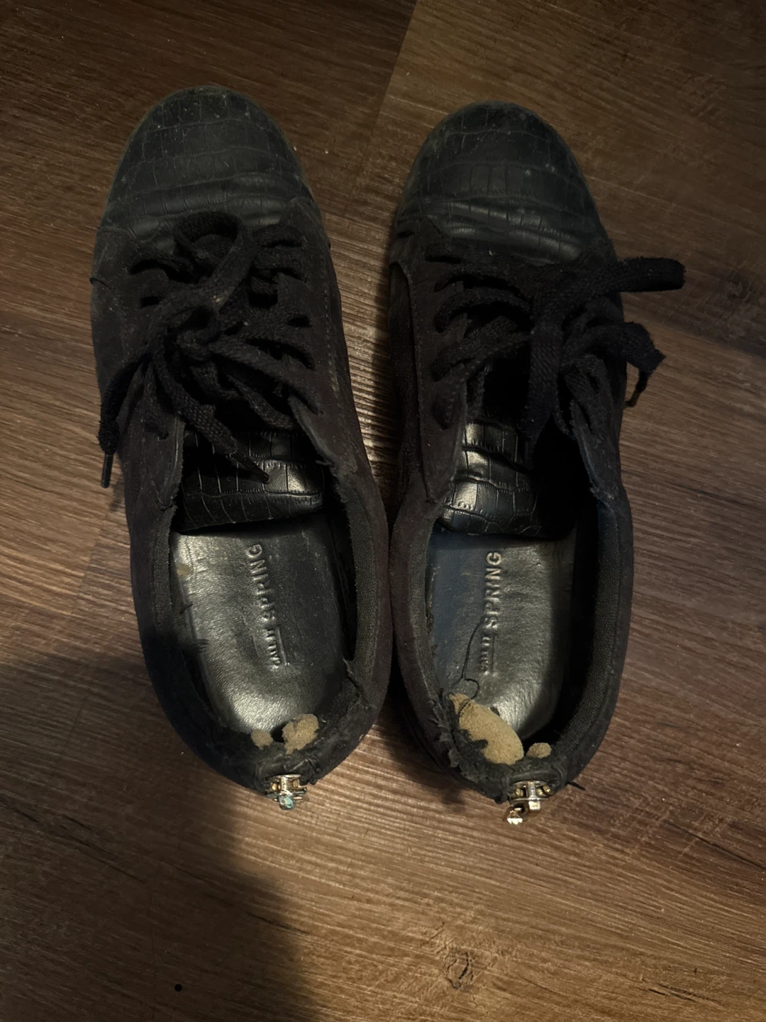 Call It Spring Black Sneakers