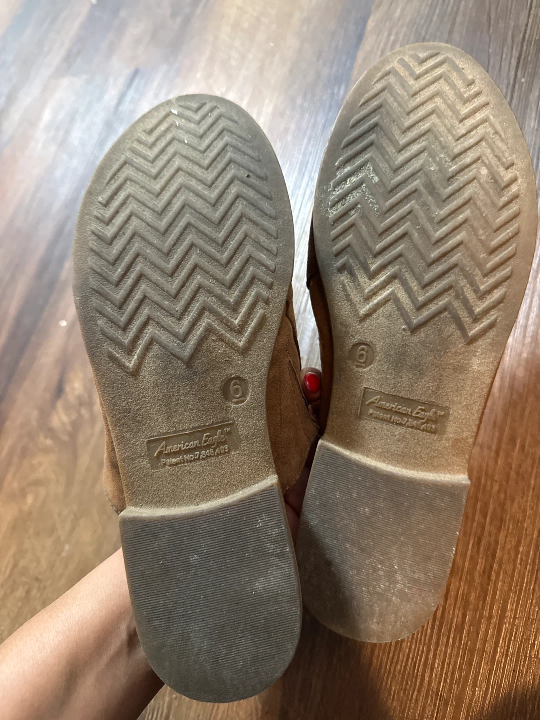 American Eagle Brown Mules - Size 6 - photo 2