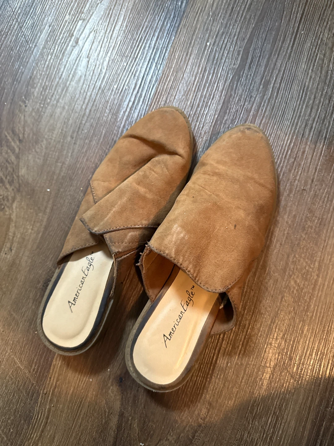American Eagle Brown Mules - Size 6 - photo 3