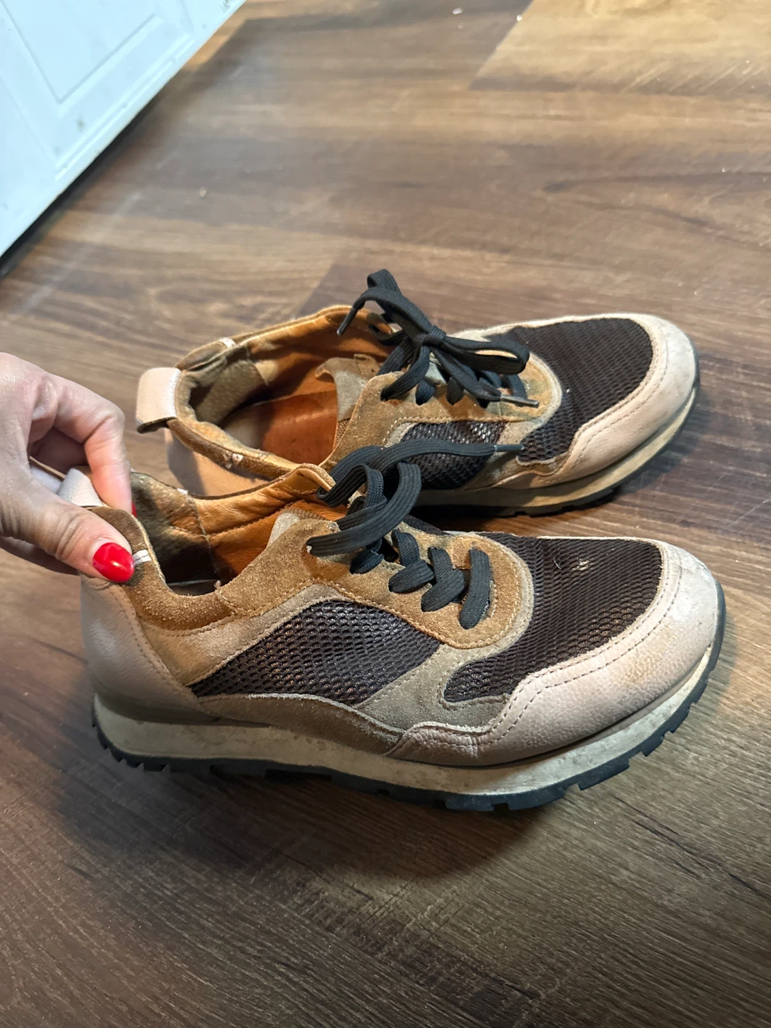 Gabor Brown Casual Shoes - Size 3 1/2