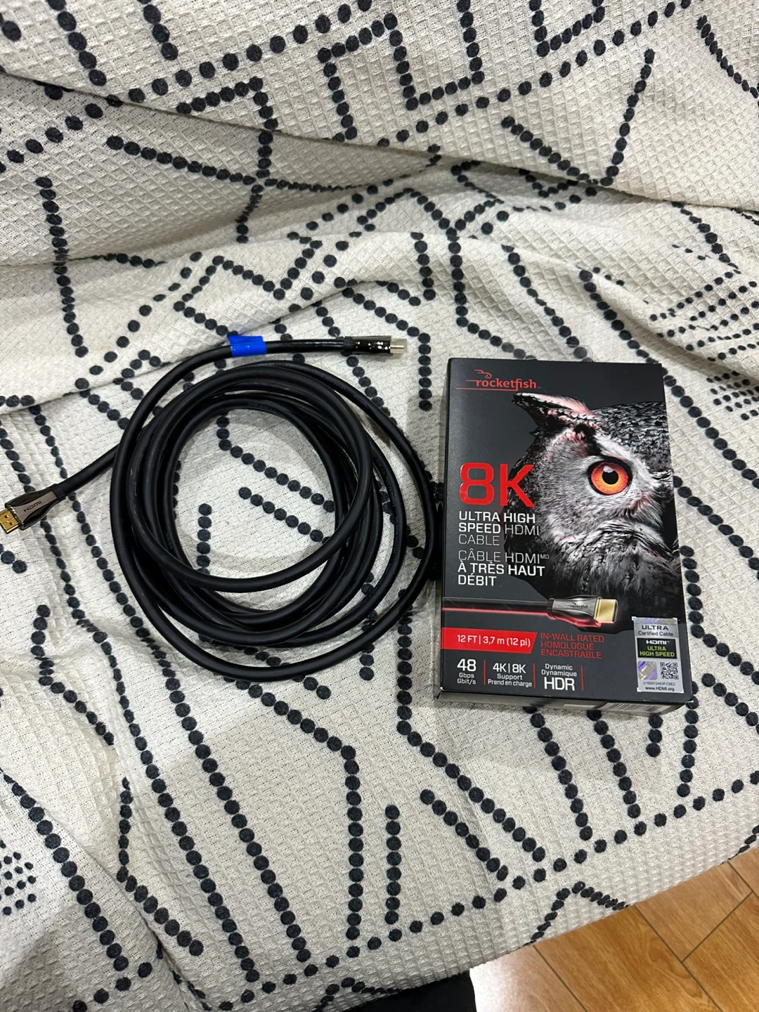 Rocketfish 8K Ultra High Speed HDMI Cable - 12 ft - photo 2