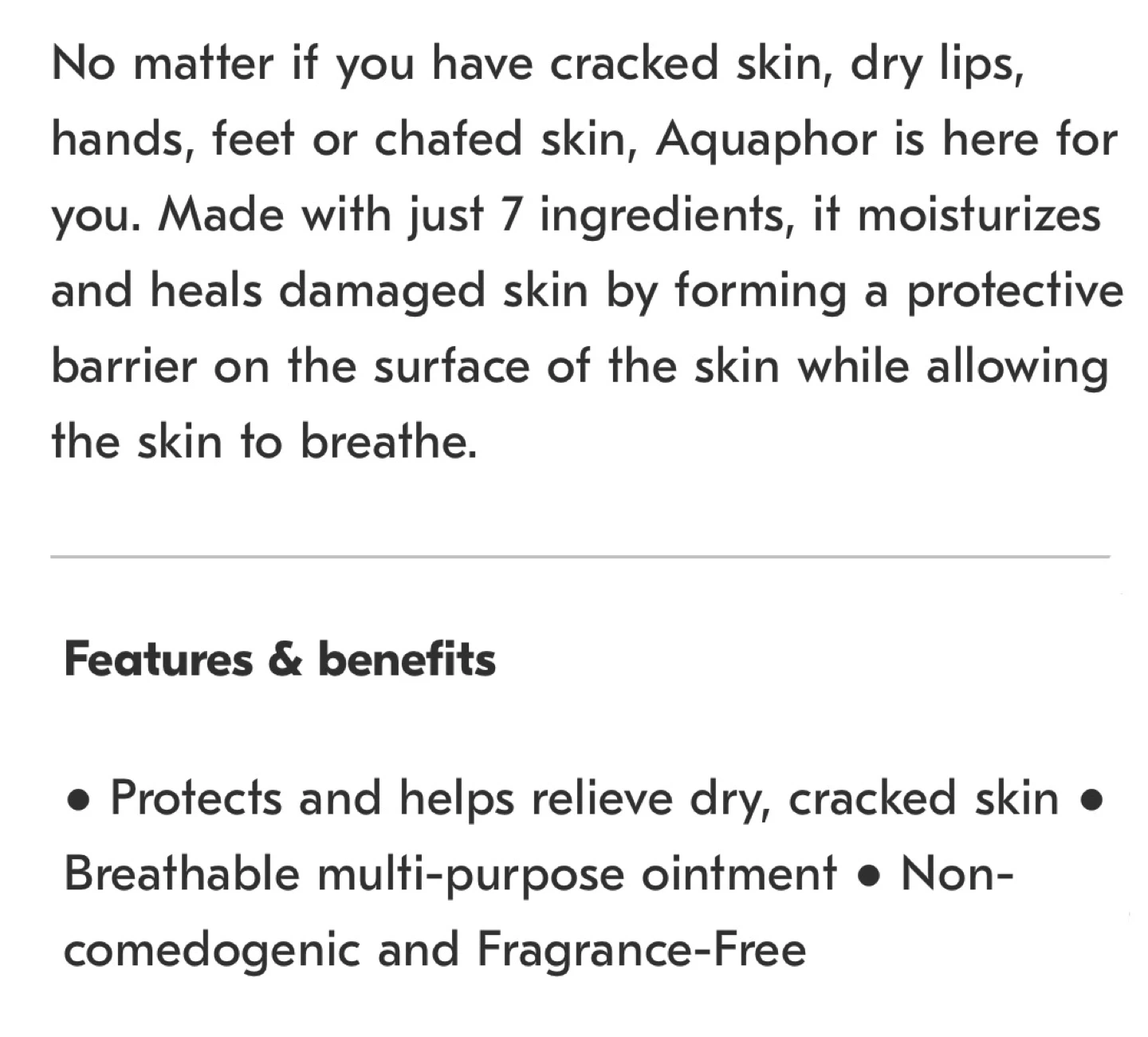 Eucerin Aquaphor Healing Ointment (396g) Brand new, never used. - photo 2