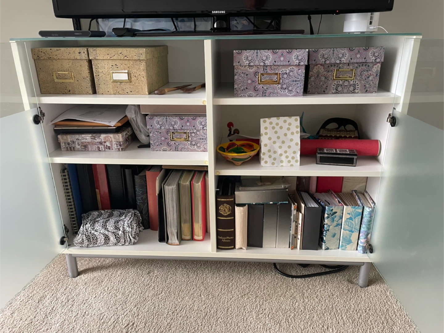 IKEA Glass Top / Glass Door Cabinet - photo 4