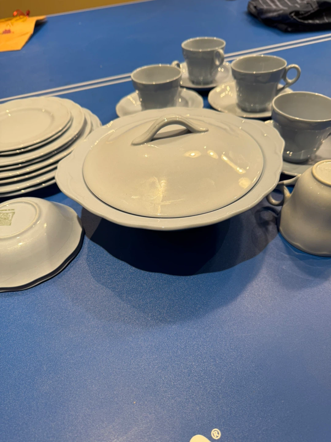 Grindley Lupin Petal England Dinnerware Set-mid-century modern - photo 2