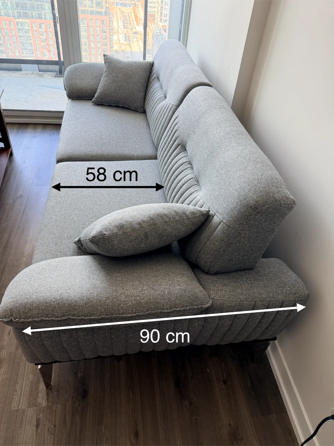 Grey Sofa Set - photo 2