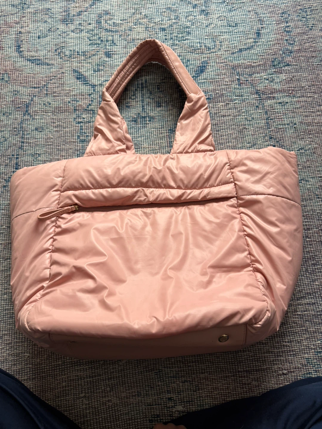 Caraa Puffer Tote - Pink