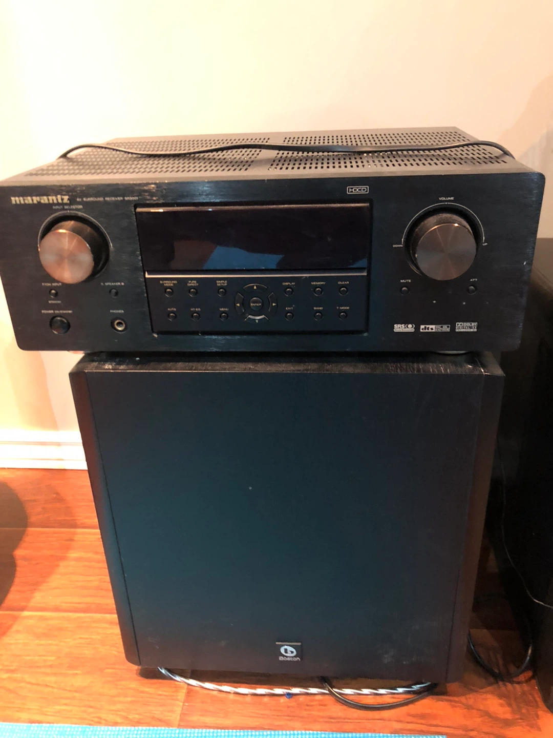 Marantz AV Surround Receiver SR5003 & Boston Acoustics Subwoofer