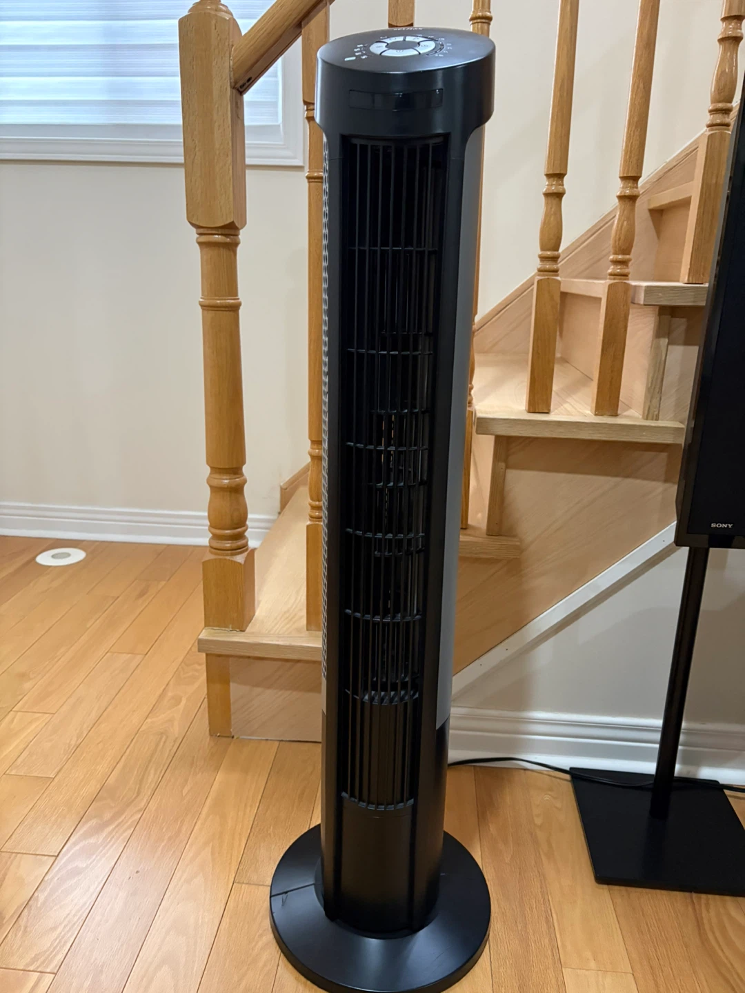 Seville Classics Tower Fan - Black - photo 2